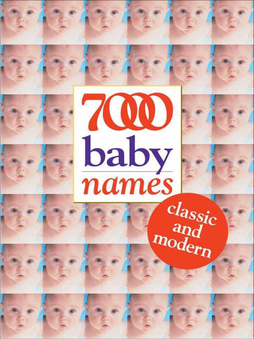 Upplýsingar um 7000 Baby Names eftir Hilary Spence - Biðlisti